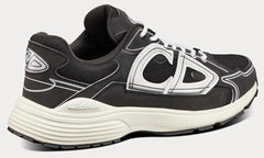 Dior B30 Black Mesh And Technical Fabric Low Top Sneakers