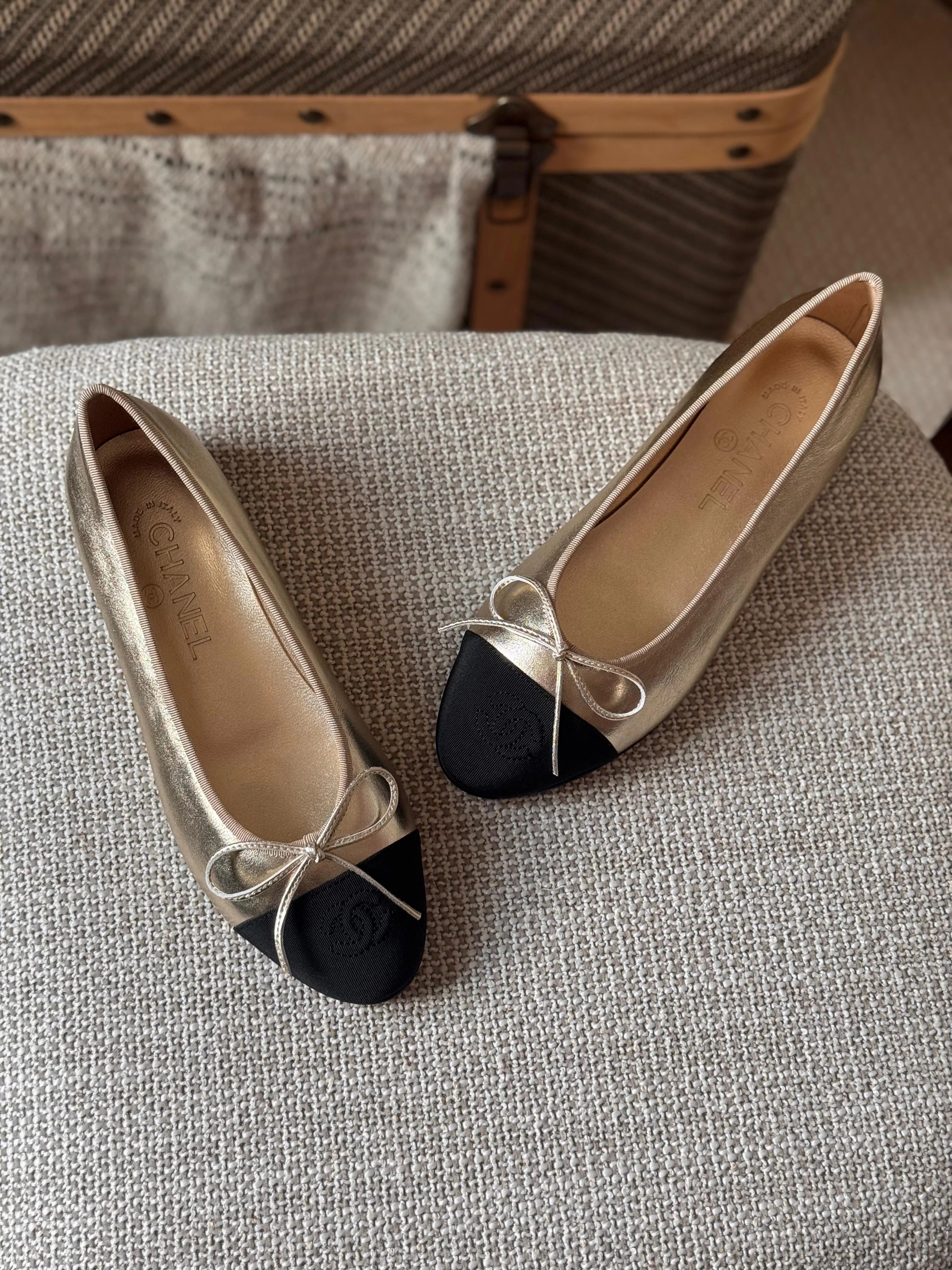 Chanel ballet flats
