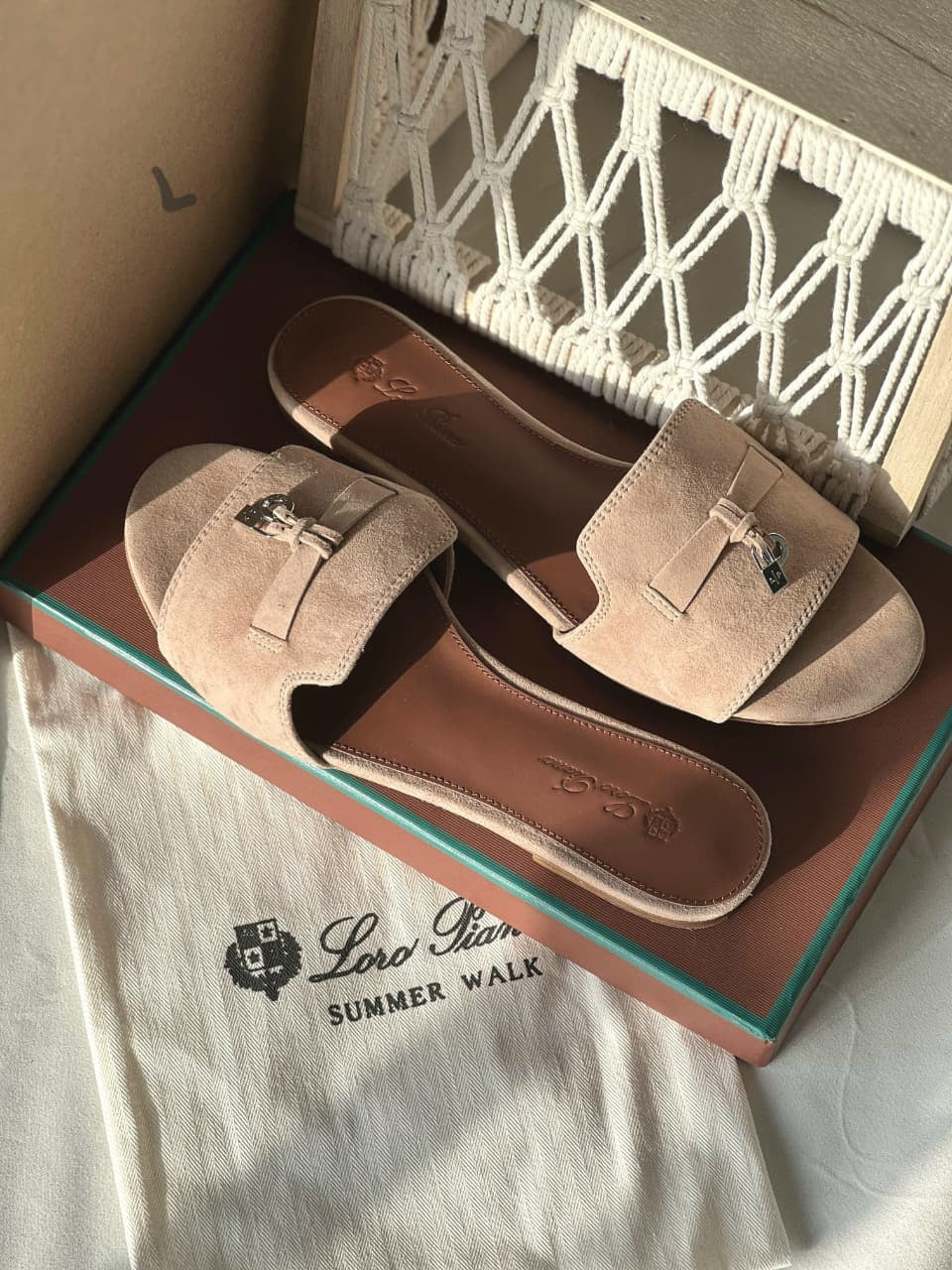LORO PIANA Summer Charms Sandal