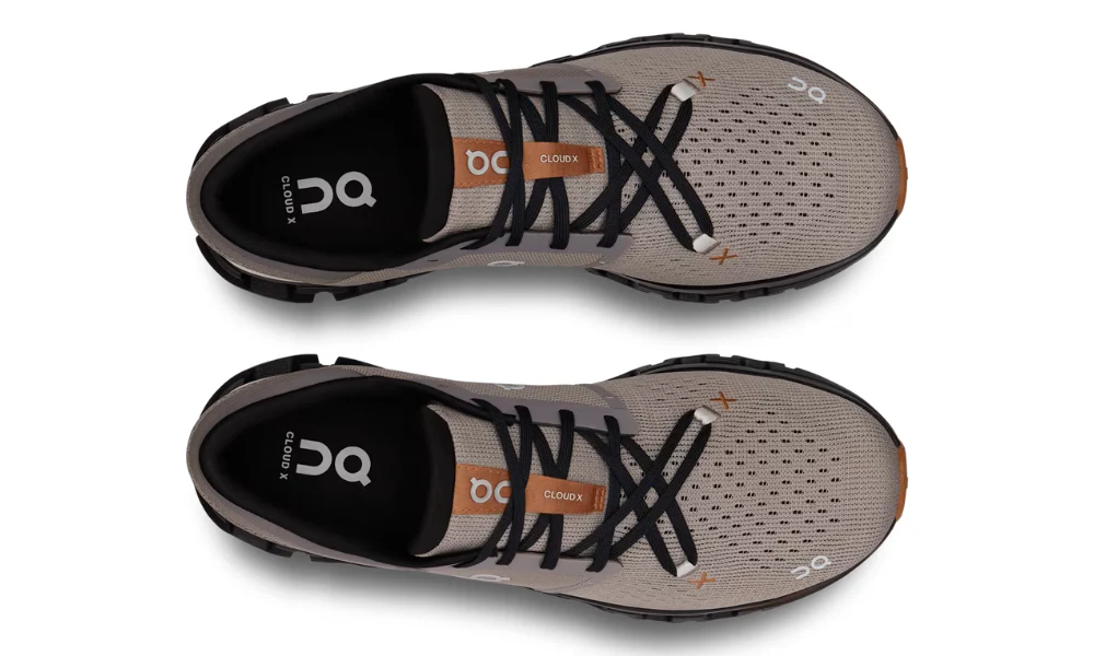On Cloud X 4 "Fog | Black"