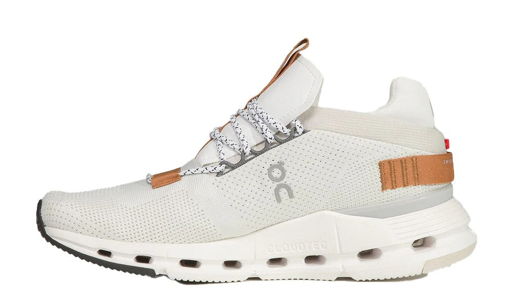 ON RUNNING Cloudnova sneakers "White Brown"