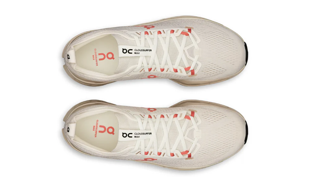 On Cloudsurfer Max 'Ivory | Salmon'