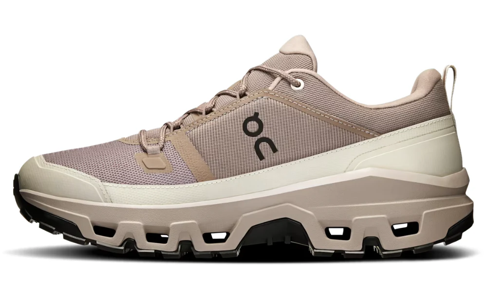 On Cloudrock Low Waterproof 'Cinder Fog'