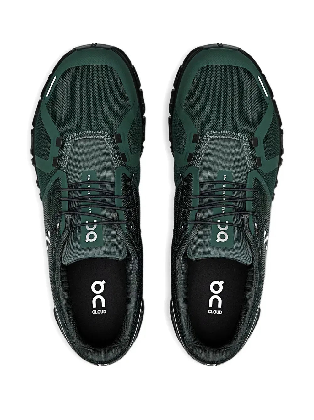 On Cloud 6 "Dark Green" sneakers