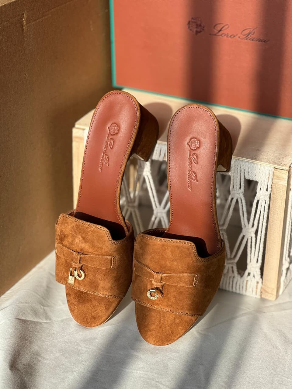 LORO PIANA Summer Charms Sandal